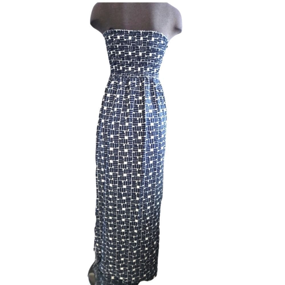 EC GAP STRAPLESS MAXI DRESS SZ.M - Picture 2 of 4